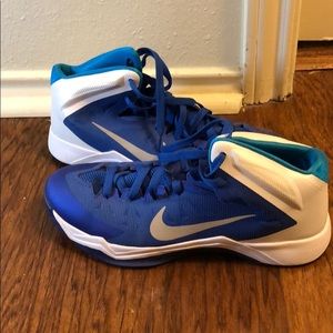 Nike women’s size 10.5 basketball shoes.